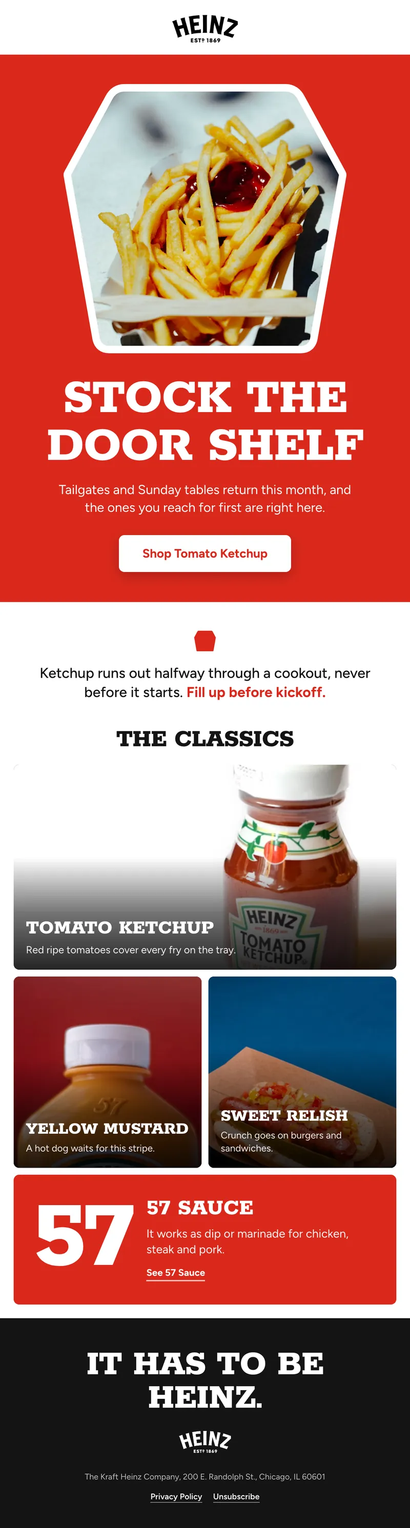 Heinz email, in full